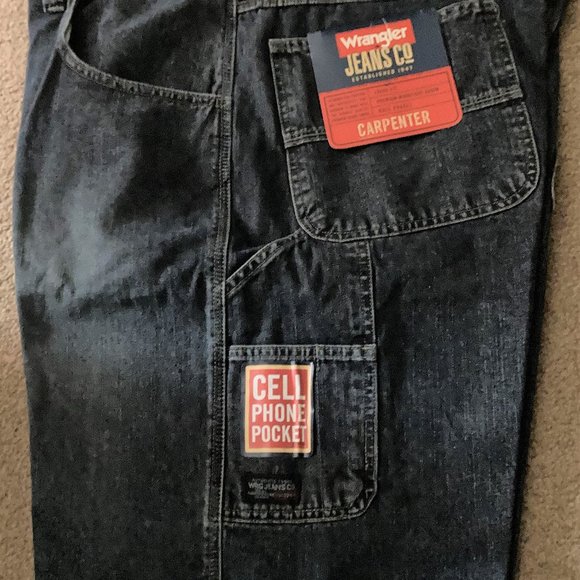 Wrangler Carpenter Jeans Size 38 - Picture 1 of 2